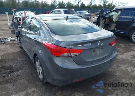2013 Hyundai Elantra Gls from USA, damaged, VIN 5NPDH4AE8DH272770
